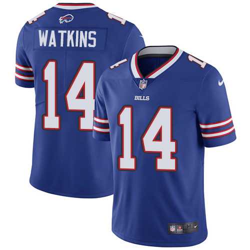 Nike Buffalo Bills #14 Sammy Watkins Royal Blue Team Color NFL Vapor Untouchable Limited Jersey,We sell and wholesale Nike Buffalo Bills #14 Sammy Watkins Royal Blue Team Color NFL Vapor Untouchable Limited Jersey on line form chian!